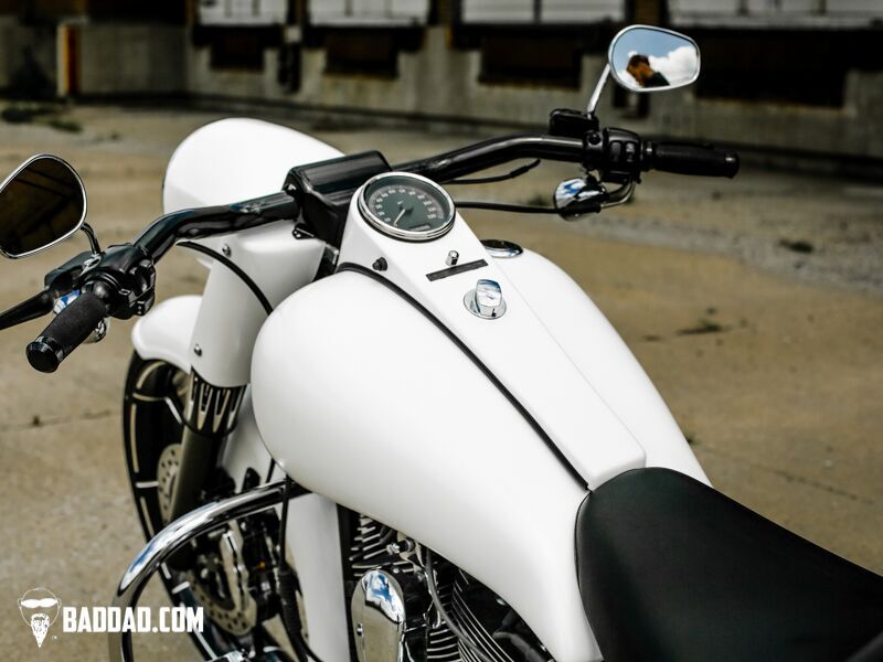 Stretched Tank Shroud for Softail