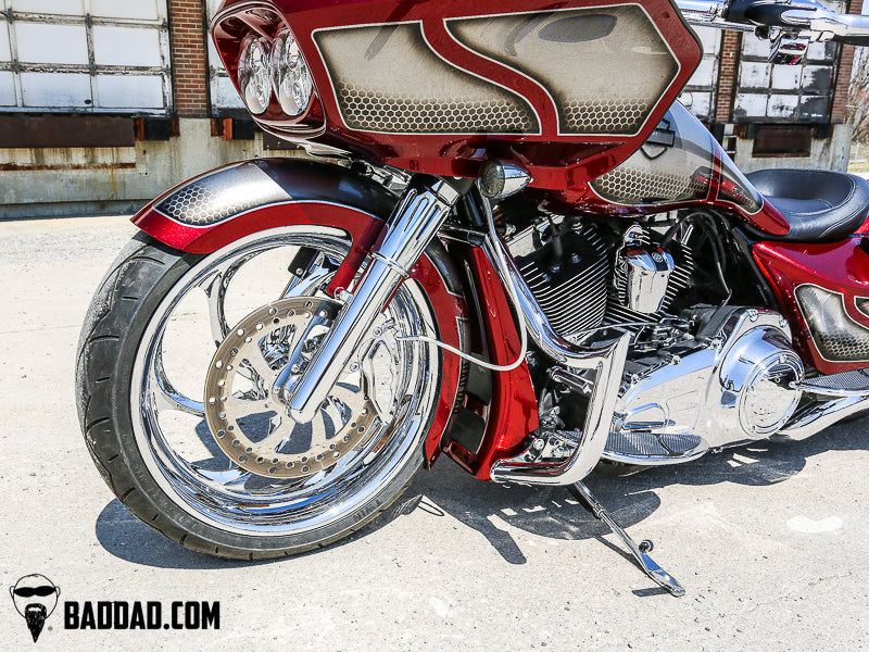 21" 180mm Wide Tire Package & FREE Paint