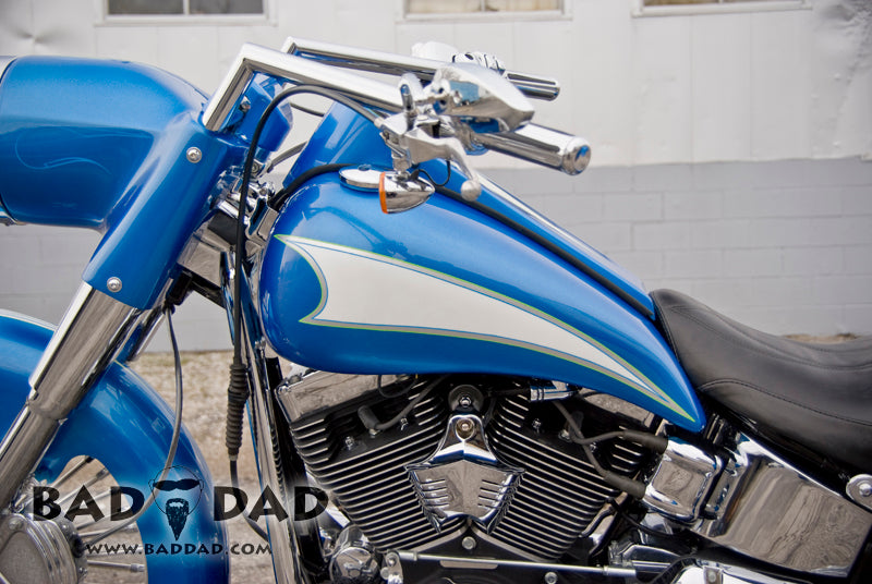 Stretched Tank Shroud for Softail