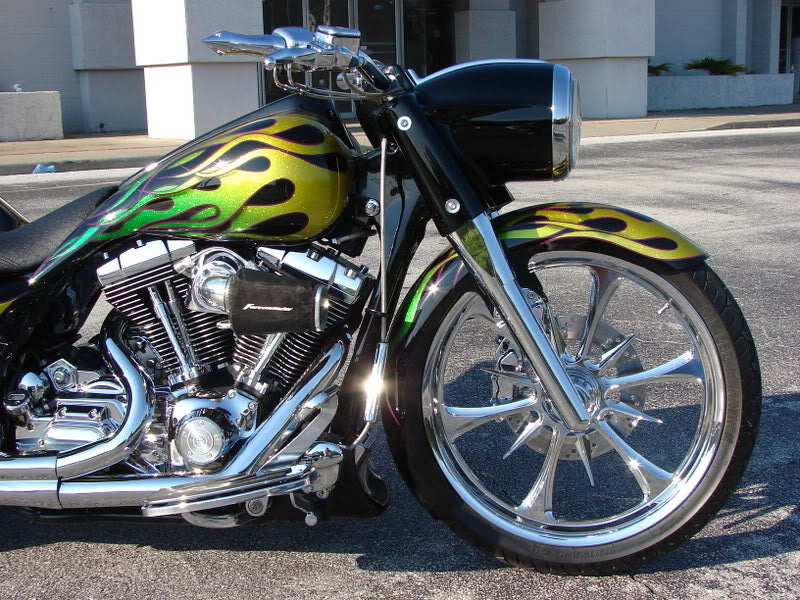 21" Wrap Front Fender
