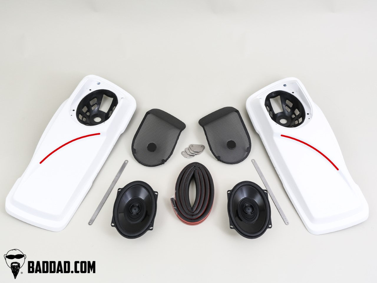 Complete Speaker Lid Package with Flush Lights 1993-2013