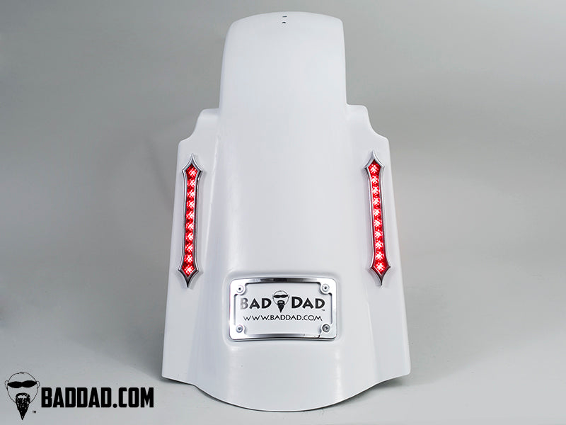Softail 200mm Summit Fender with Lights & Bag Kit