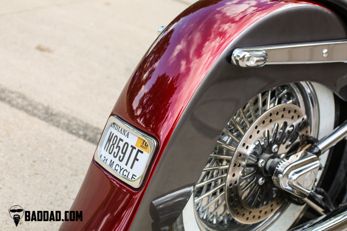 Custom Softail fender