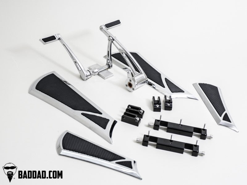 Forward Controls with Toe Shifter & Street Series Floorboard Kit