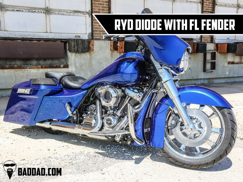 18" 180mm Wide Tire With Wheel & FREE Paint