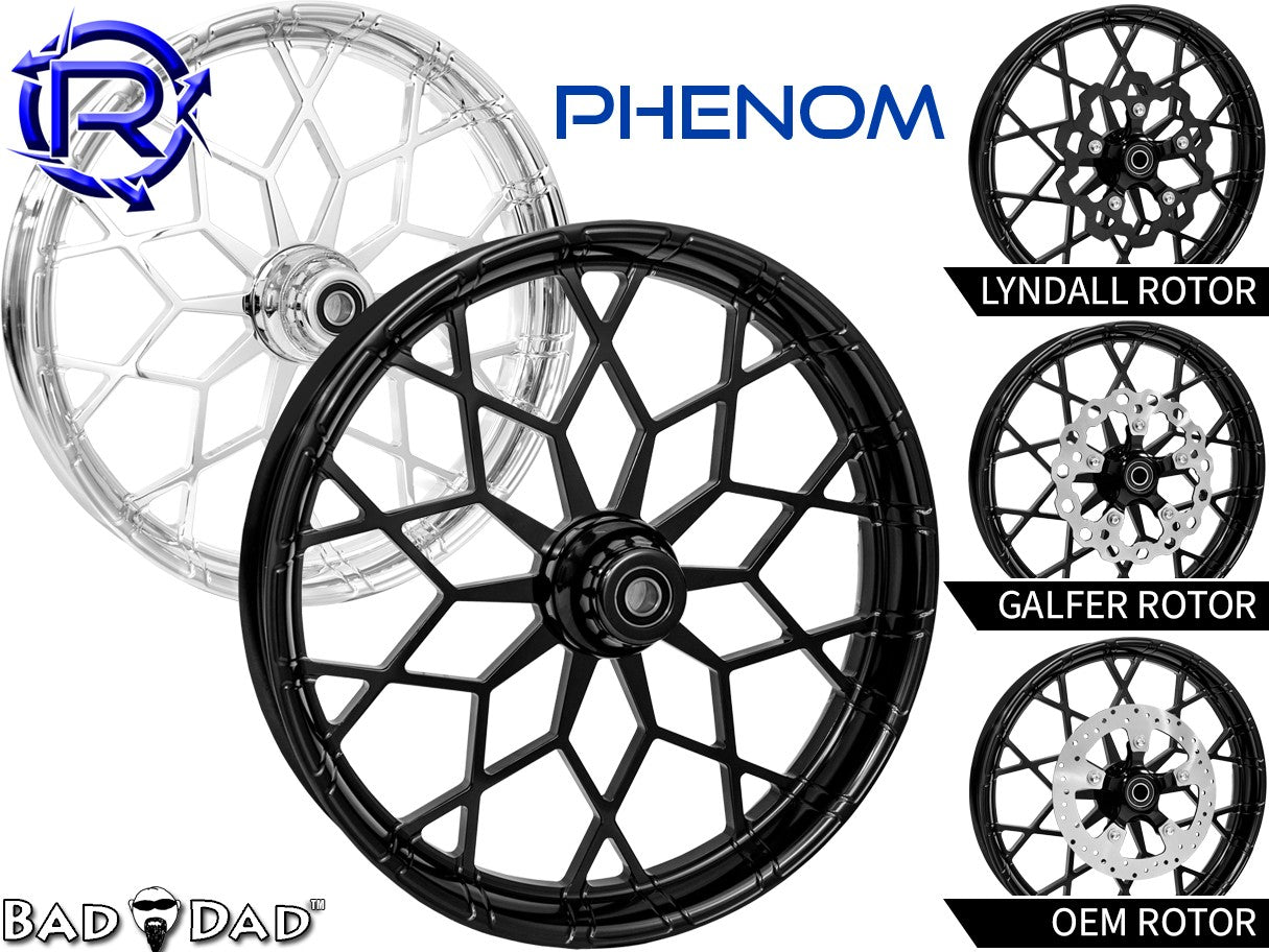 18" 180mm Wide Tire With Wheel & FREE Paint