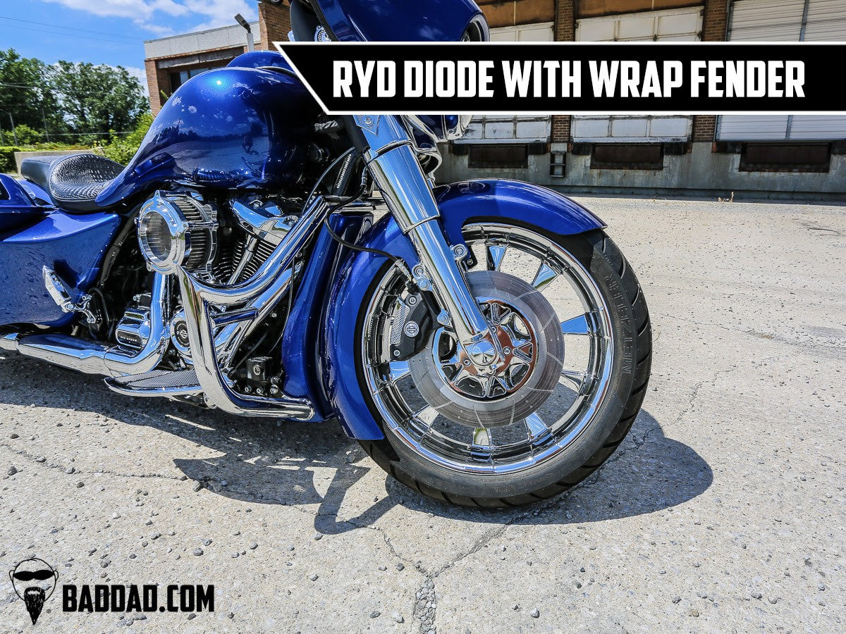 18" 180mm Wide Tire With Wheel & FREE Paint