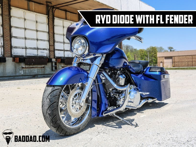 18" 180mm Wide Tire With Wheel & FREE Paint