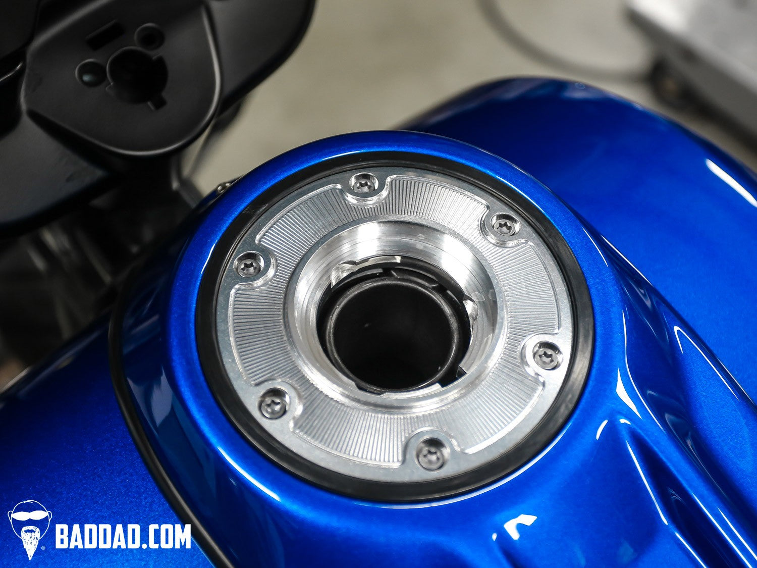 Custom gas cap