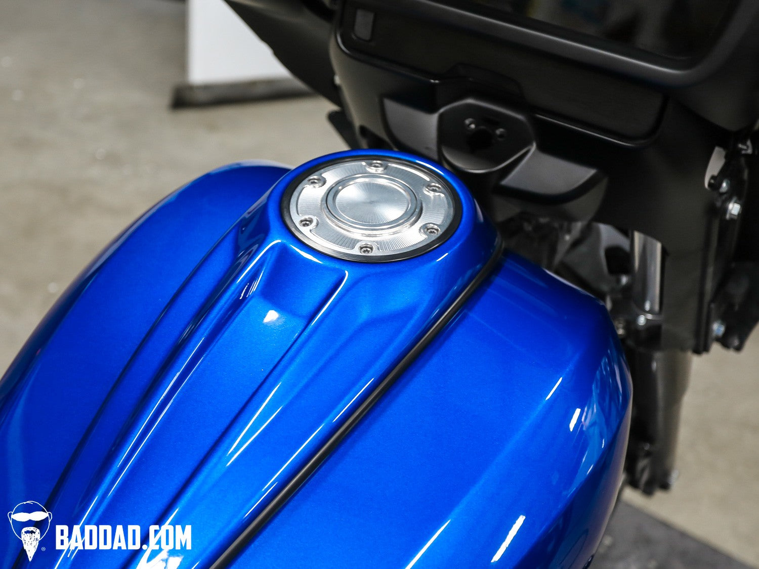 Street Glide pop up gas cap