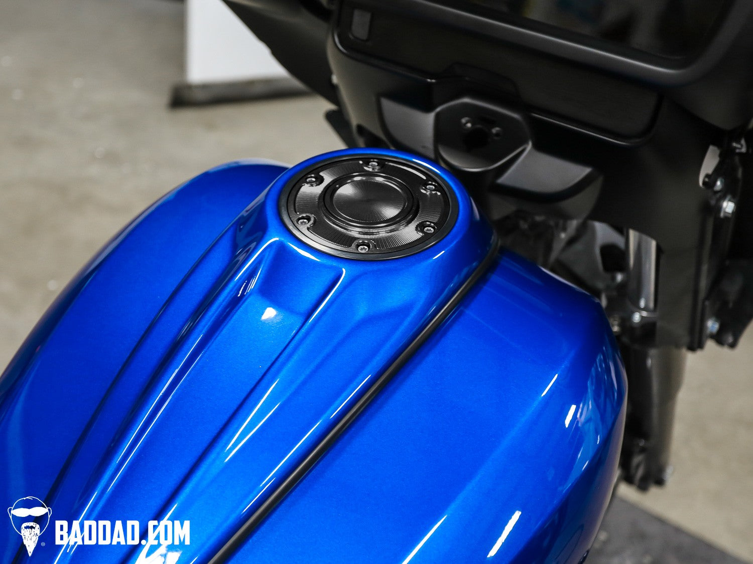 Custom gas cap
