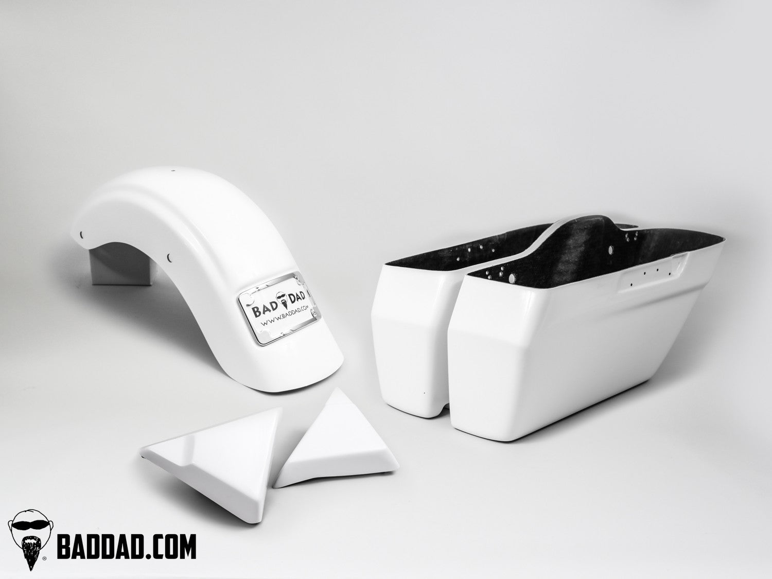 Chopped saddlebag kit