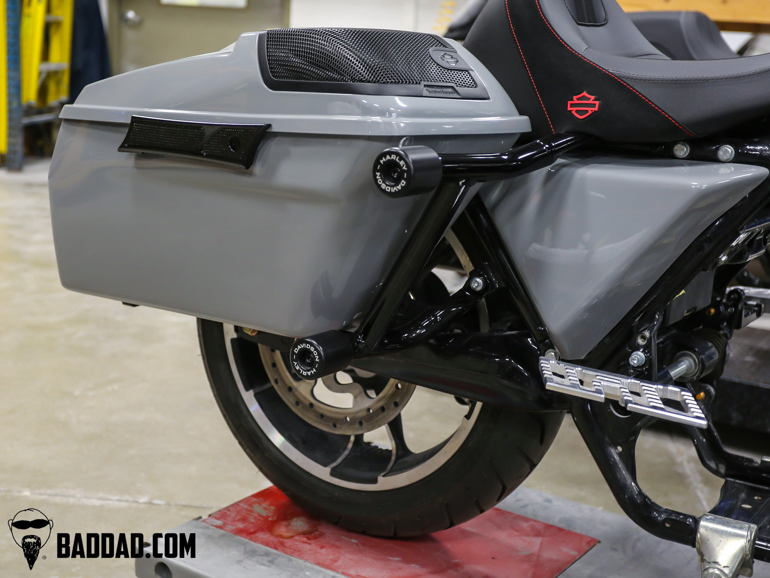 Chopped saddlebags