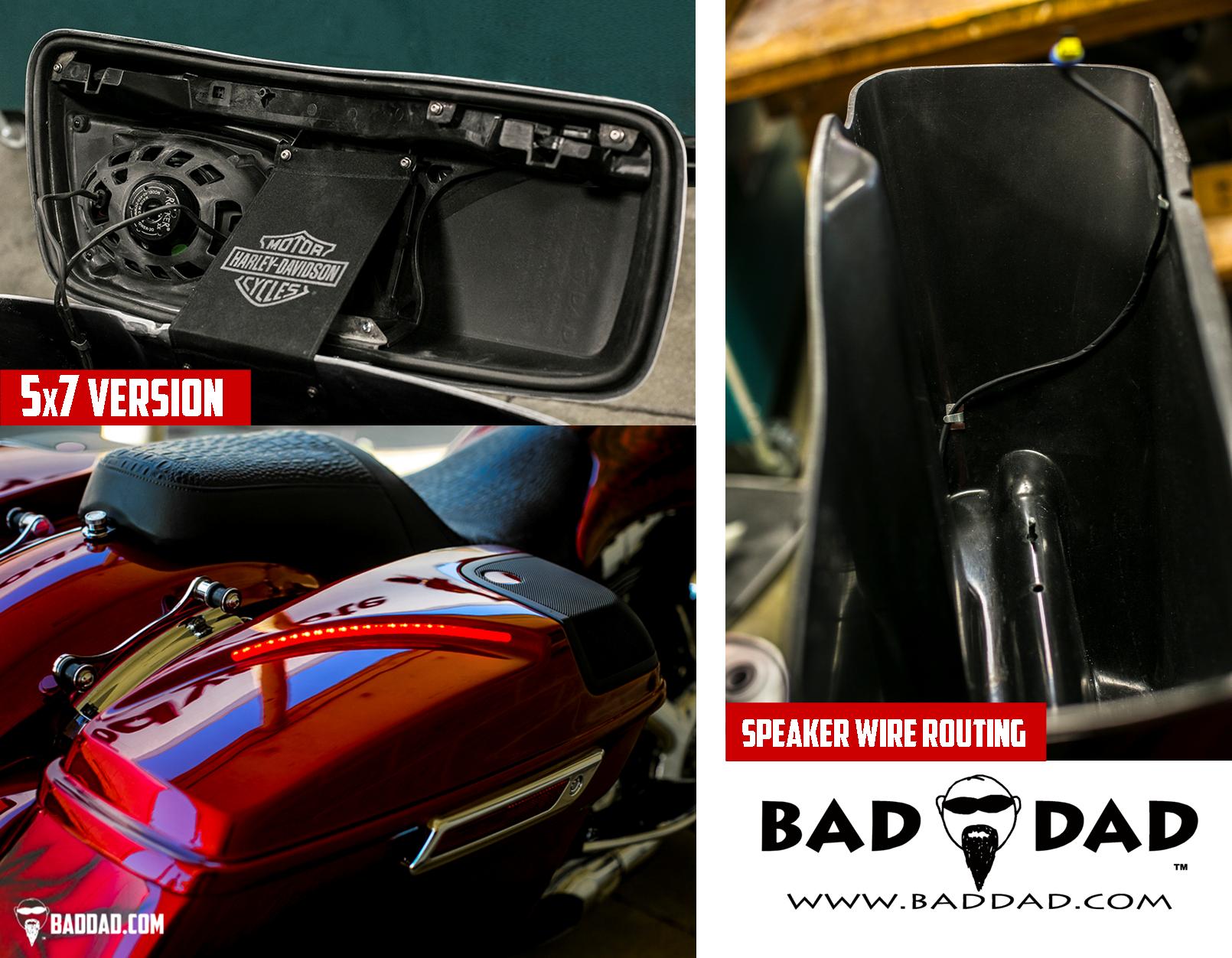 Bad Dad | Custom Bagger Parts for Your Bagger | 2014+ Speaker Lids