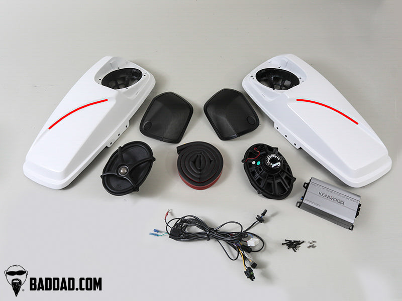 Road King & Softail Speaker Lid Kit