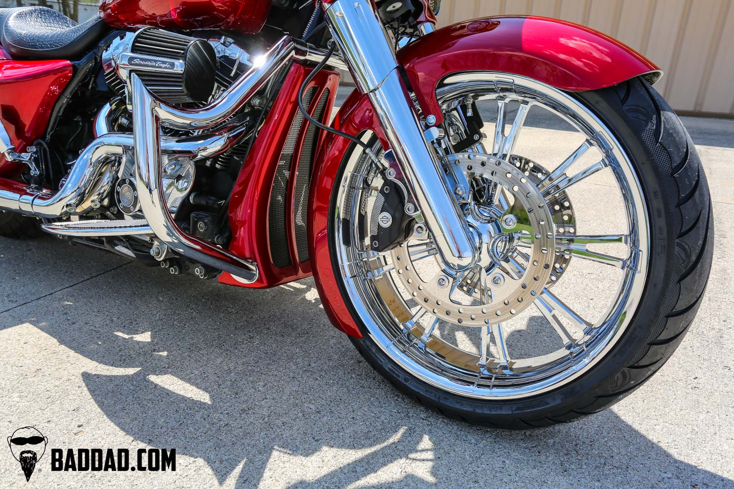 Street Glide wide tire kit