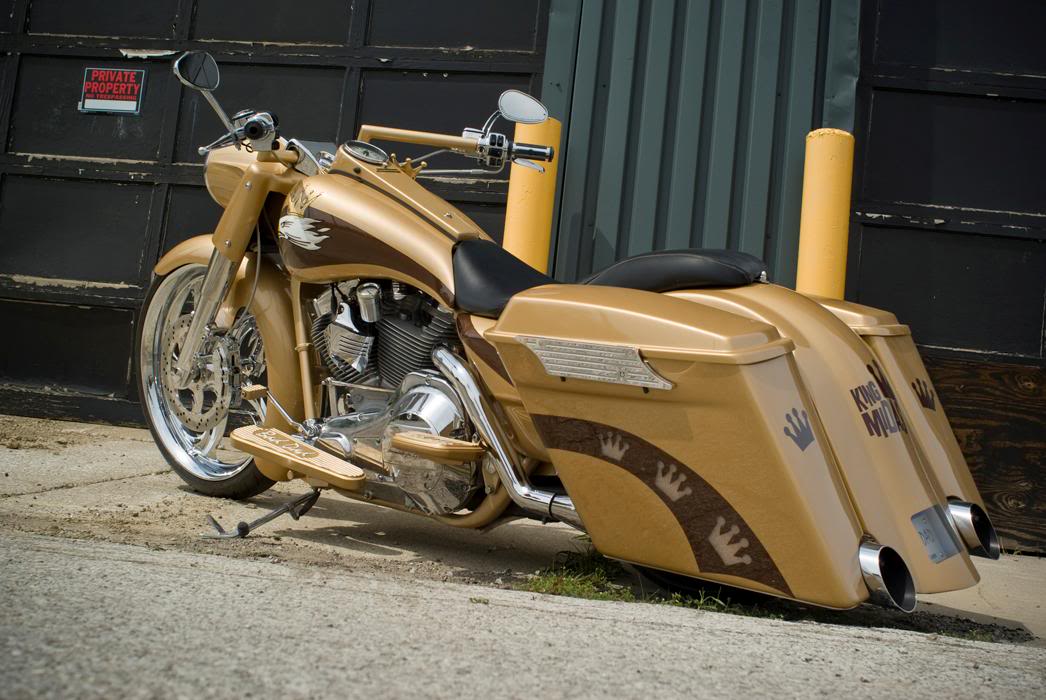 Audio Stretched Saddlebags for 1993-2013 (Dealer)