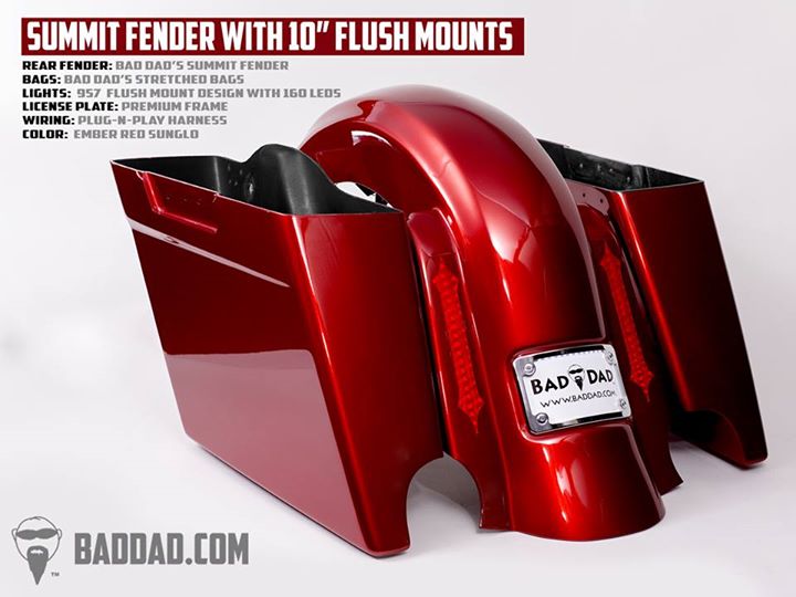 Summit Fender with Flush Mount Lights & Bag Kit (Dealer)