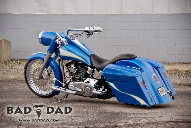 Softail 200mm Summit Fender & Bag Kit (Dealer)