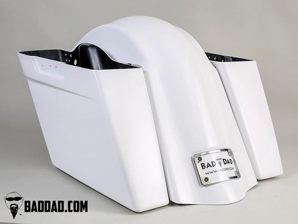 Set of stretched fender and saddlebags Magnus for HD Touring 2014 up