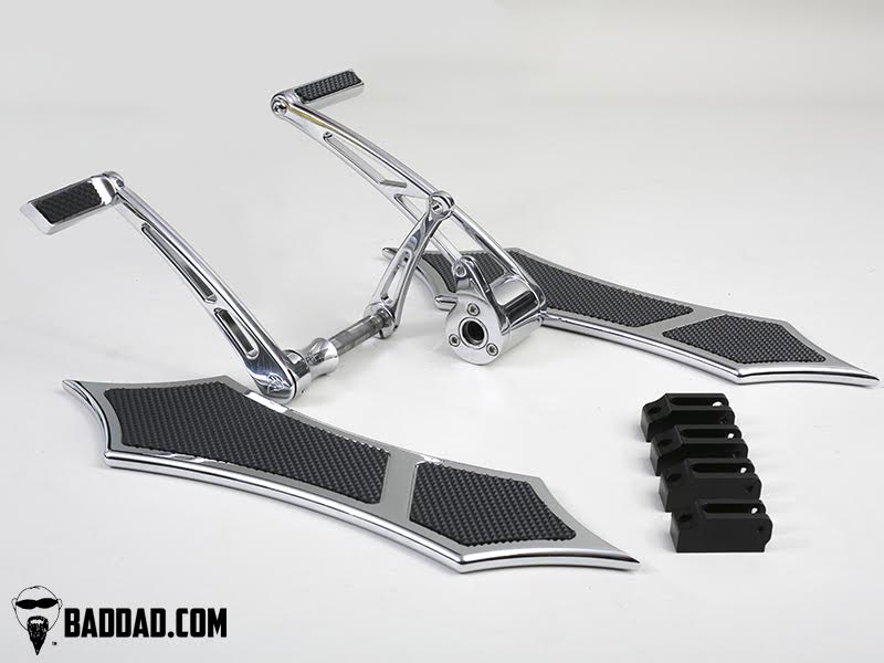 Forward Controls with Toe Shifter & 966 Floorboard Kit (Dealer)
