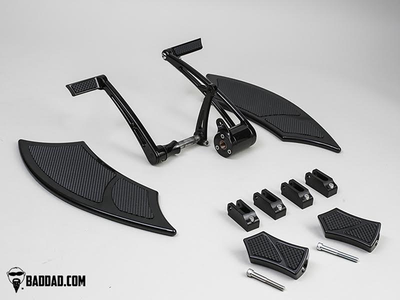 Forward Controls with Toe Shifter & 992 Floorboard Kit (Dealer)