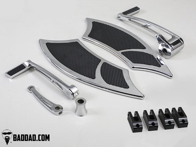 Forward Controls with Toe Shifter & 992 Floorboard Kit (Dealer)
