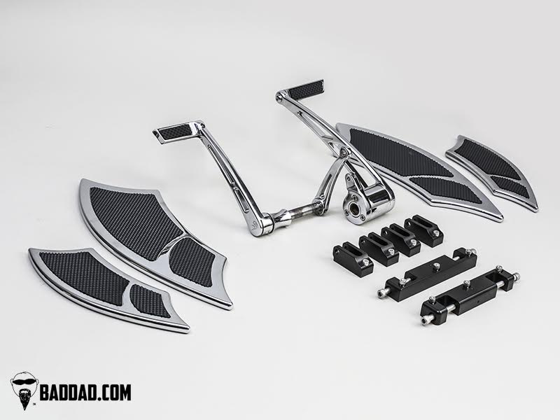 Forward Controls with Toe Shifter & 992 Floorboard Kit (Dealer)