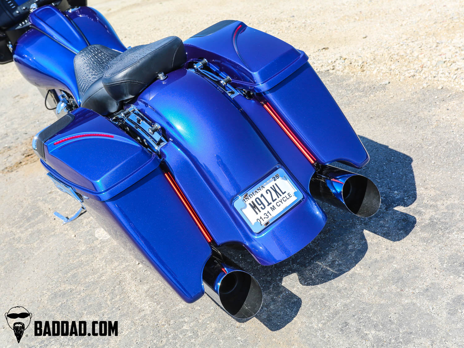 Race Series Fender with Bagger Strips & Paint (Dealer)