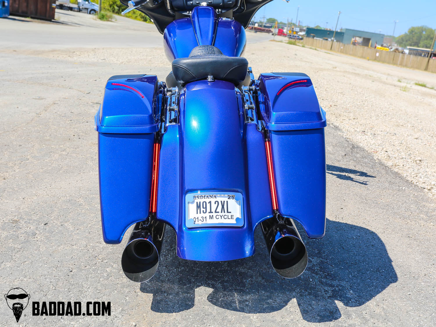 Race Series Fender with Bagger Strips & Paint (Dealer)
