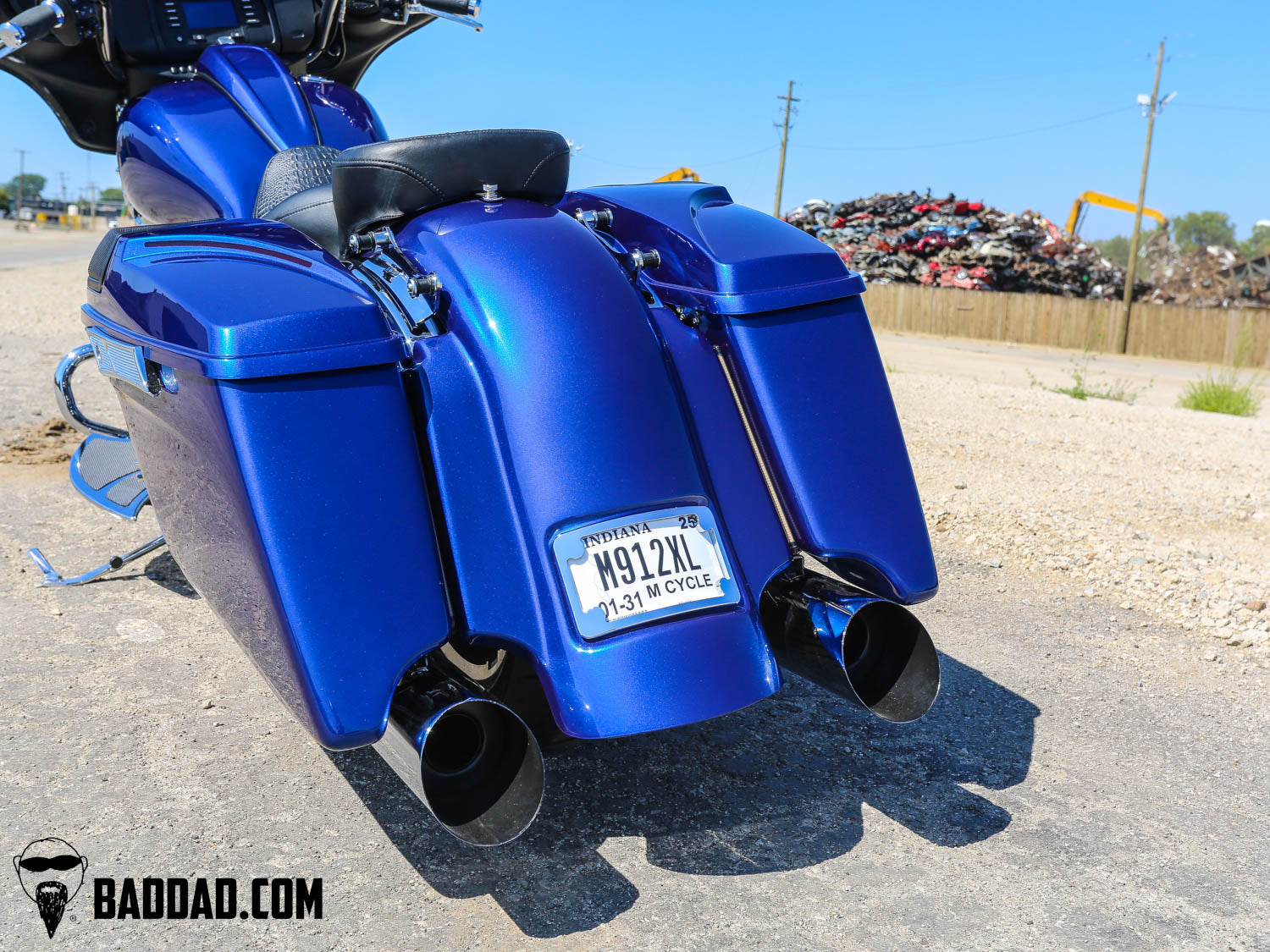 Race Series Fender with Bagger Strips & Paint (Dealer)
