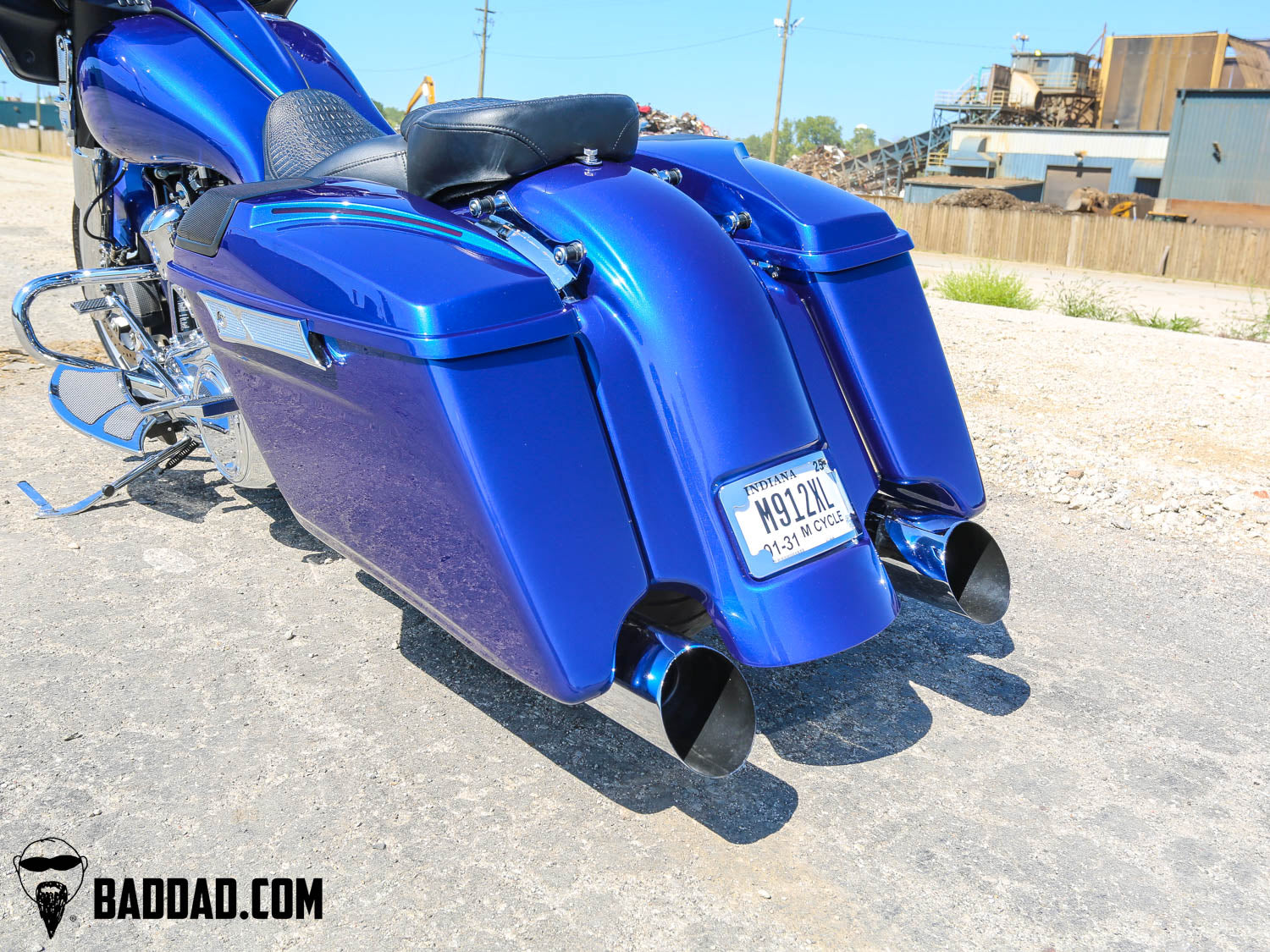 Race Series Fender with Bagger Strips & Paint (Dealer)