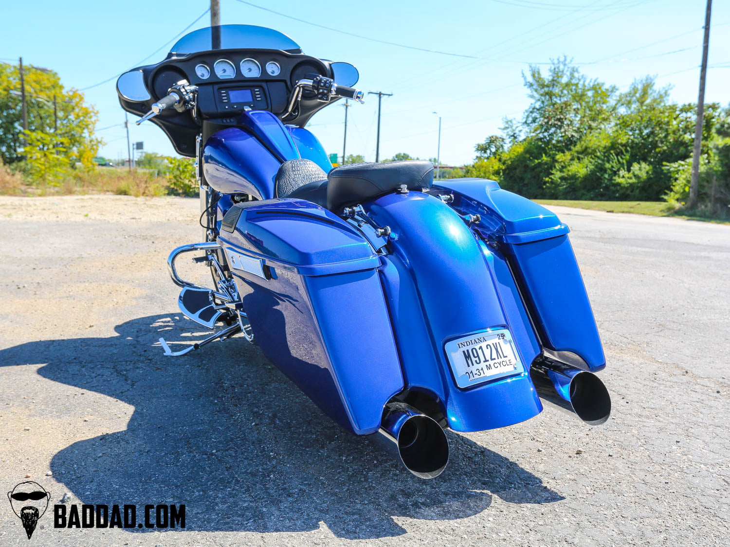 Race Series Fender with Bagger Strips & Paint (Dealer)
