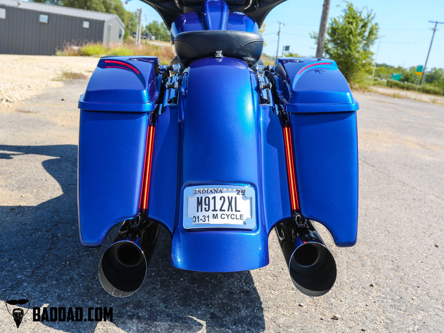 Race Series Fender with Bagger Strips & Paint (Dealer)