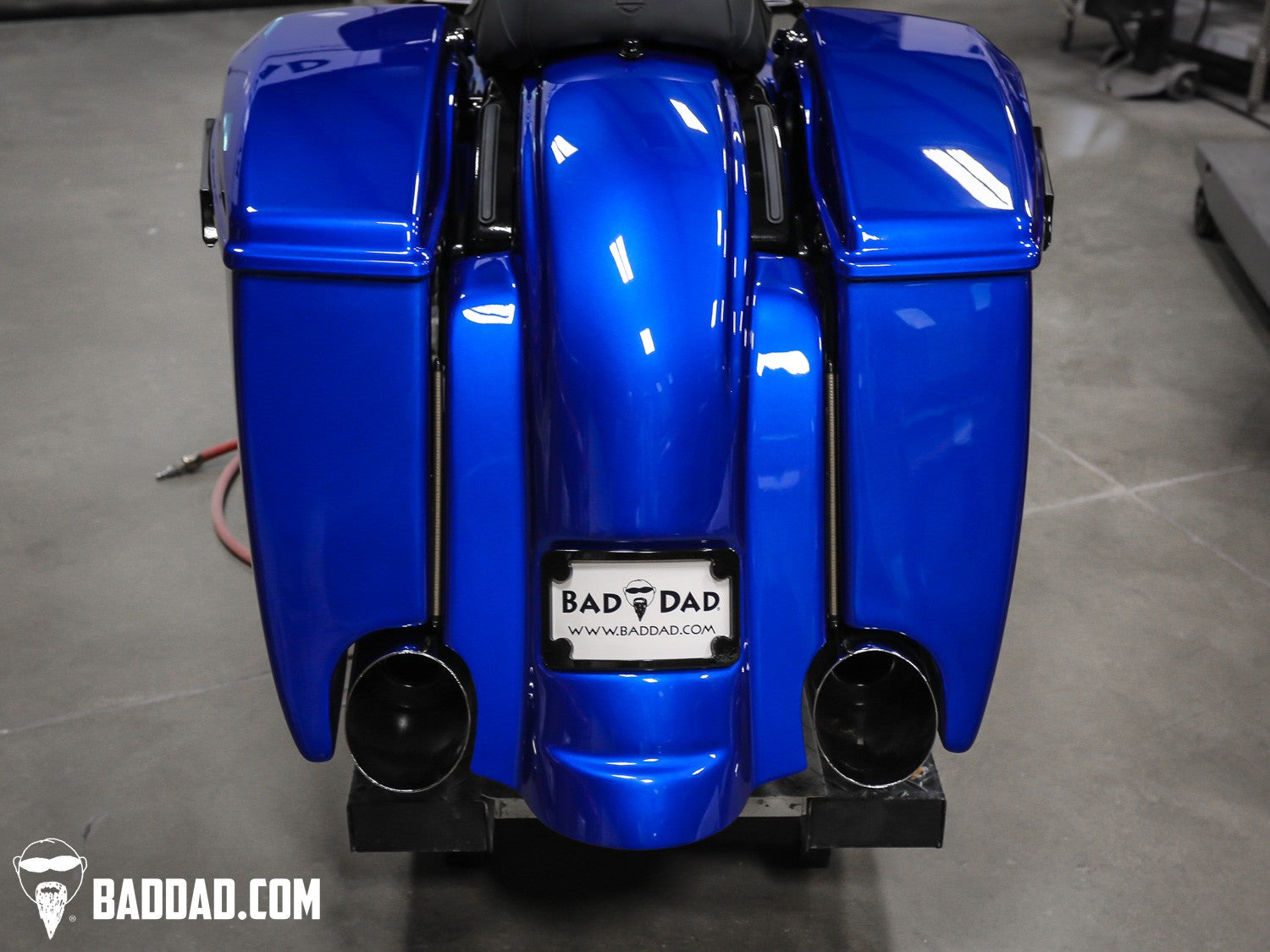 Harley stretched rear end kit