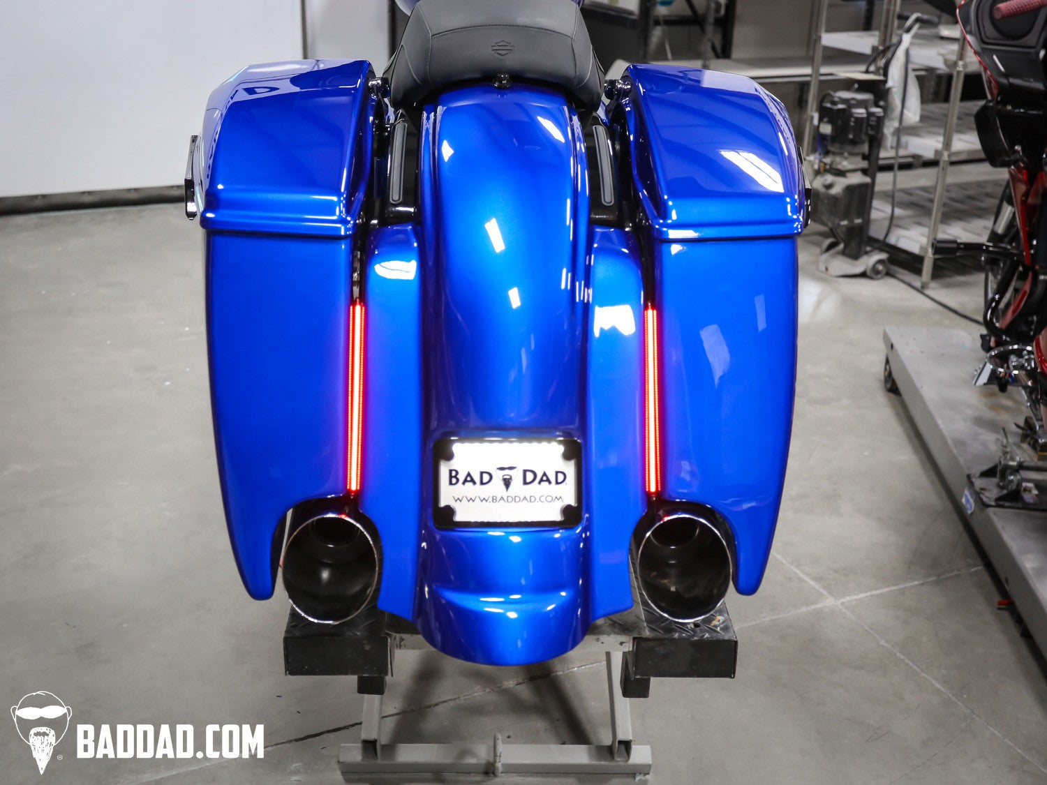 Harley rear end kit with LEDs