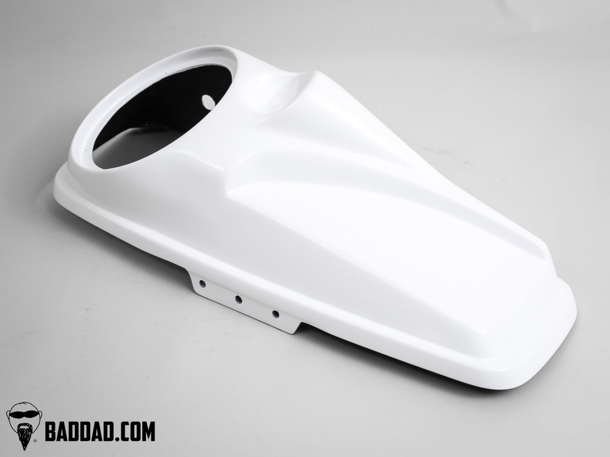 Street Series 8" speaker lid for Street Glide and Road Glide, three-quarter view