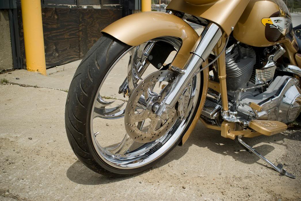 23 inch Front Fender for Harley Baggers FLH 2000 to 2013 