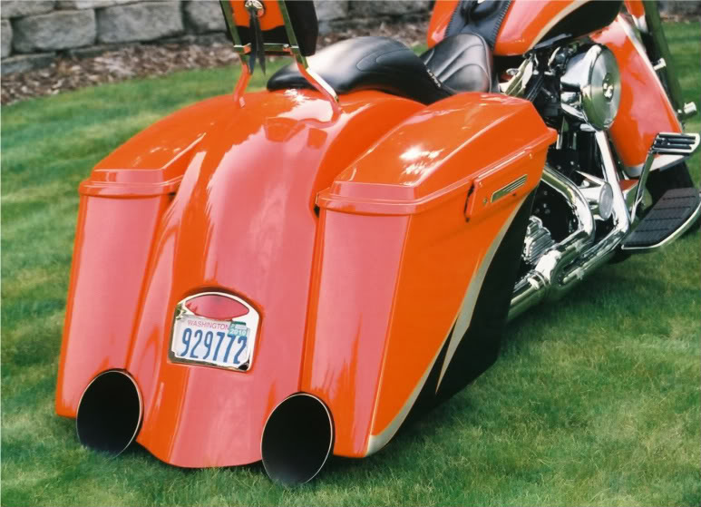 Rear Fenders | Bad Dad | Custom Bagger Parts for Your Bagger