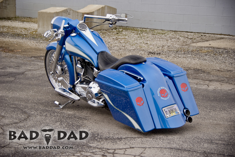 200mm Softail Summit Fender with Recess | Bad Dad | Custom Bagger Parts for  Your Bagger