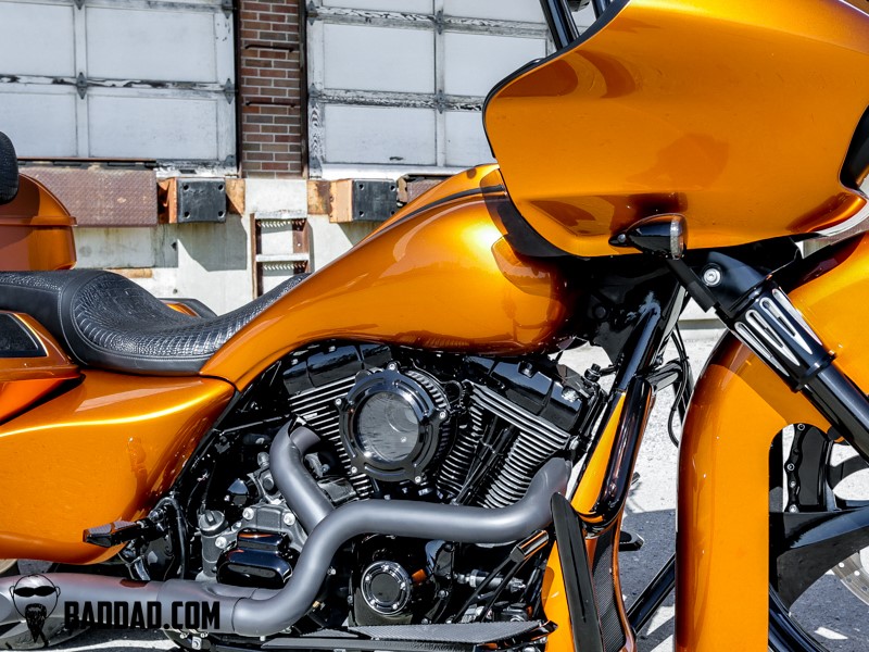 Street Series Stretched Tank Shroud | Bad Dad | Custom Bagger Parts for